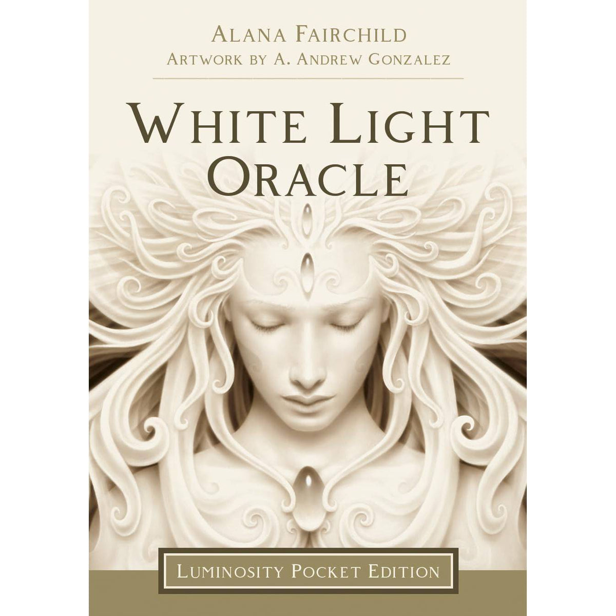 White Light Oracle: Luminosity Pocket Edition - kišeninės orakulo kortos | Blue Angel