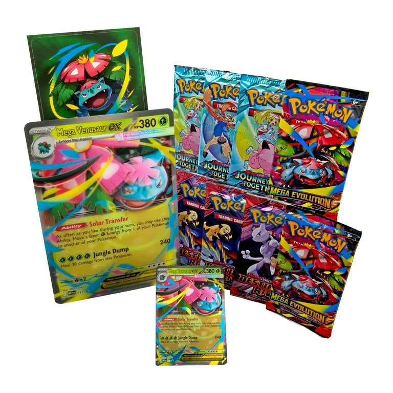 Pokémon Mega Venusaur ex Premium Collection - kortų rinkinys