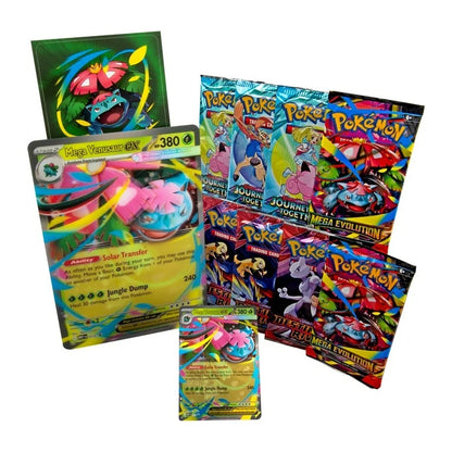 Pokémon Mega Venusaur ex Premium Collection - kortų rinkinys