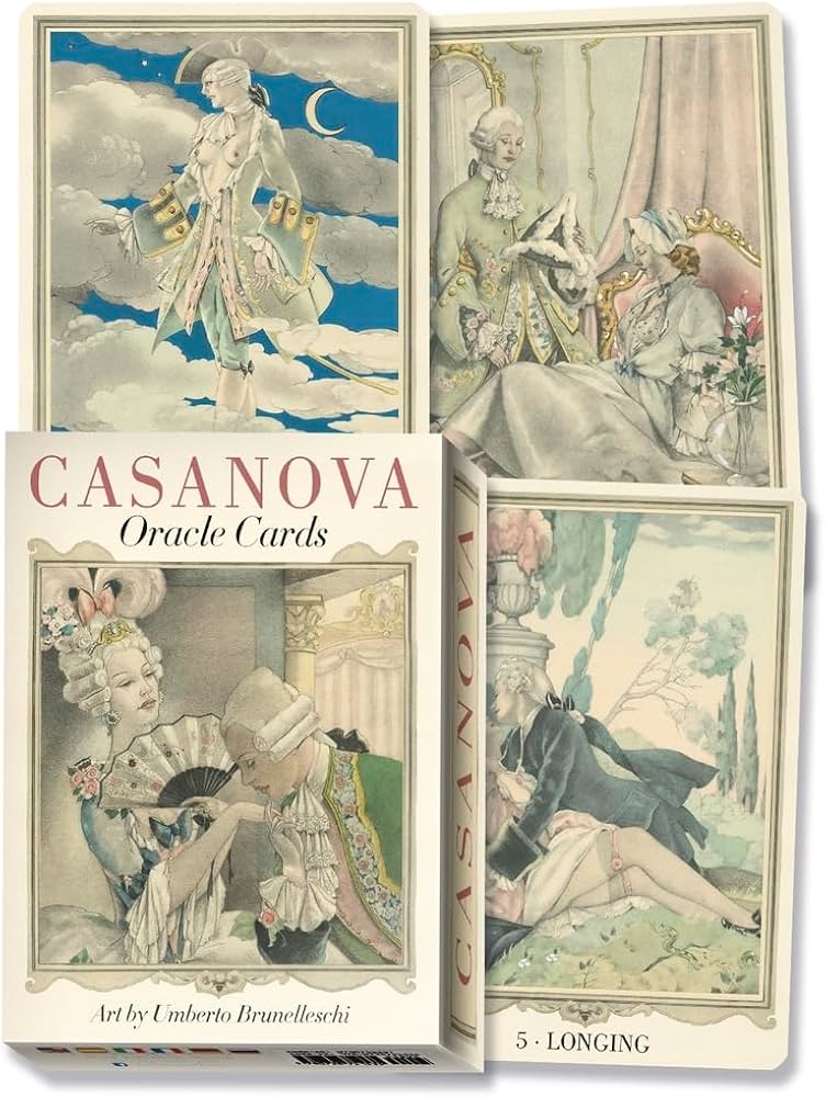 Casanova Oracle - orakulo kortos suaugusiesiems | Lo Scarabeo
