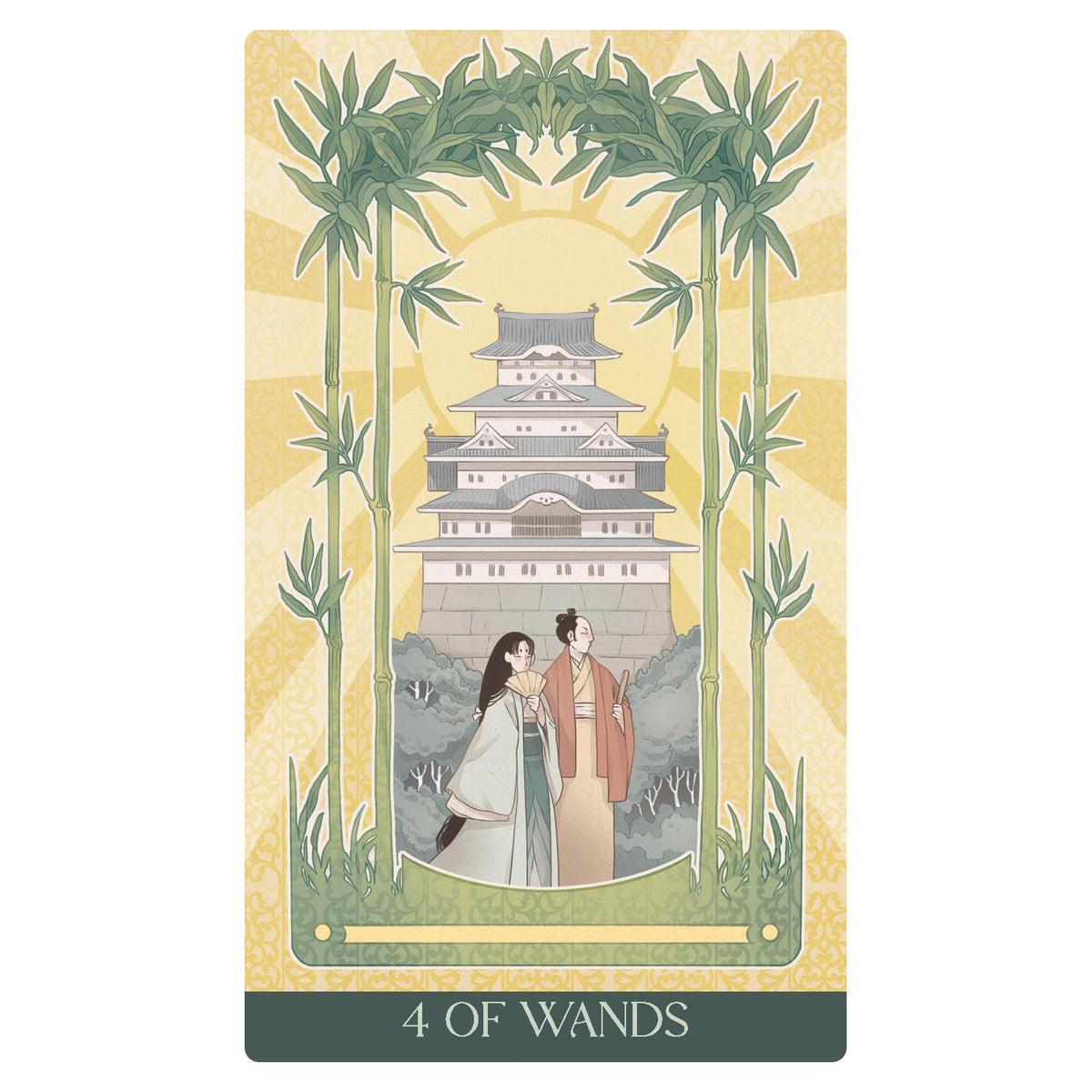 Japanese Art Nouveau Tarot Premium - Taro kortos | Lo Scarabeo