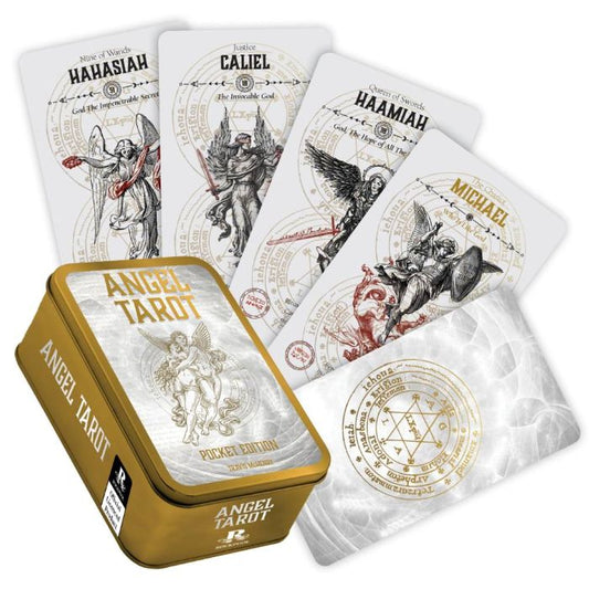 Angel Tarot Pocket - kišeninės kortos su kosmetiniu defektu | Rockpool