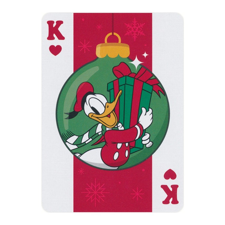 Disney Mickey and Friends Holiday žaidimo kortos Bicycle