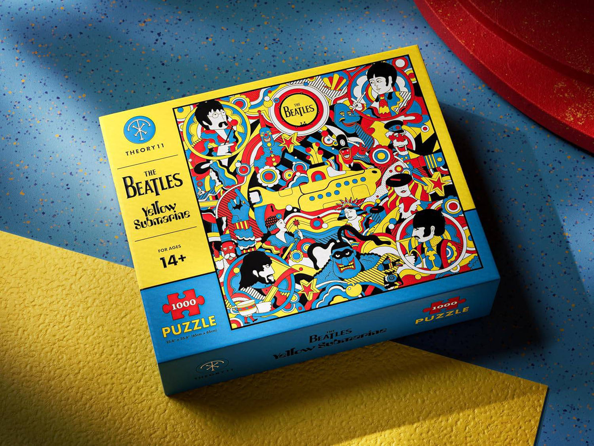 The Beatles Yellow Submarine - 1000 detalių dėlionė | Theory11