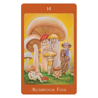 Mushroom Folk Oracle - orakulo kortos | Blue Angel