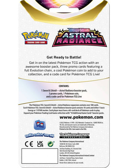 Pokémon Astral Radiance Swampert Premium Checklane - kortų rinkinys
