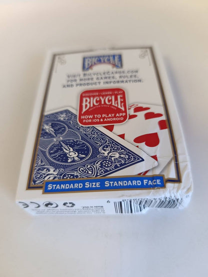 Bicycle Blank Face and Back - tuščios kortos, kosmetiniai defektai