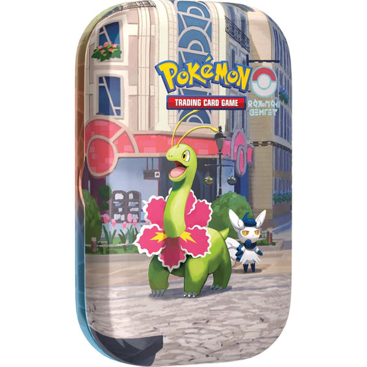Pokémon Lumiose City Mini Tin - Meganium kortų rinkinys
