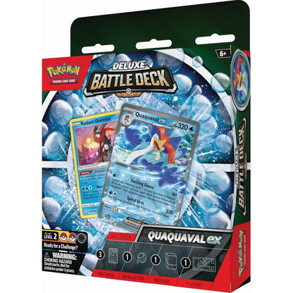 Pokémon Quaquaval ex Deluxe Battle Deck - 60 kortų kaladė