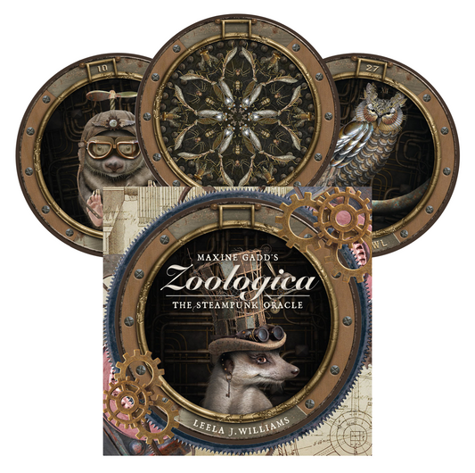Maxine Gadd’s Zoologica: The Steampunk Oracle - orakulo kortos