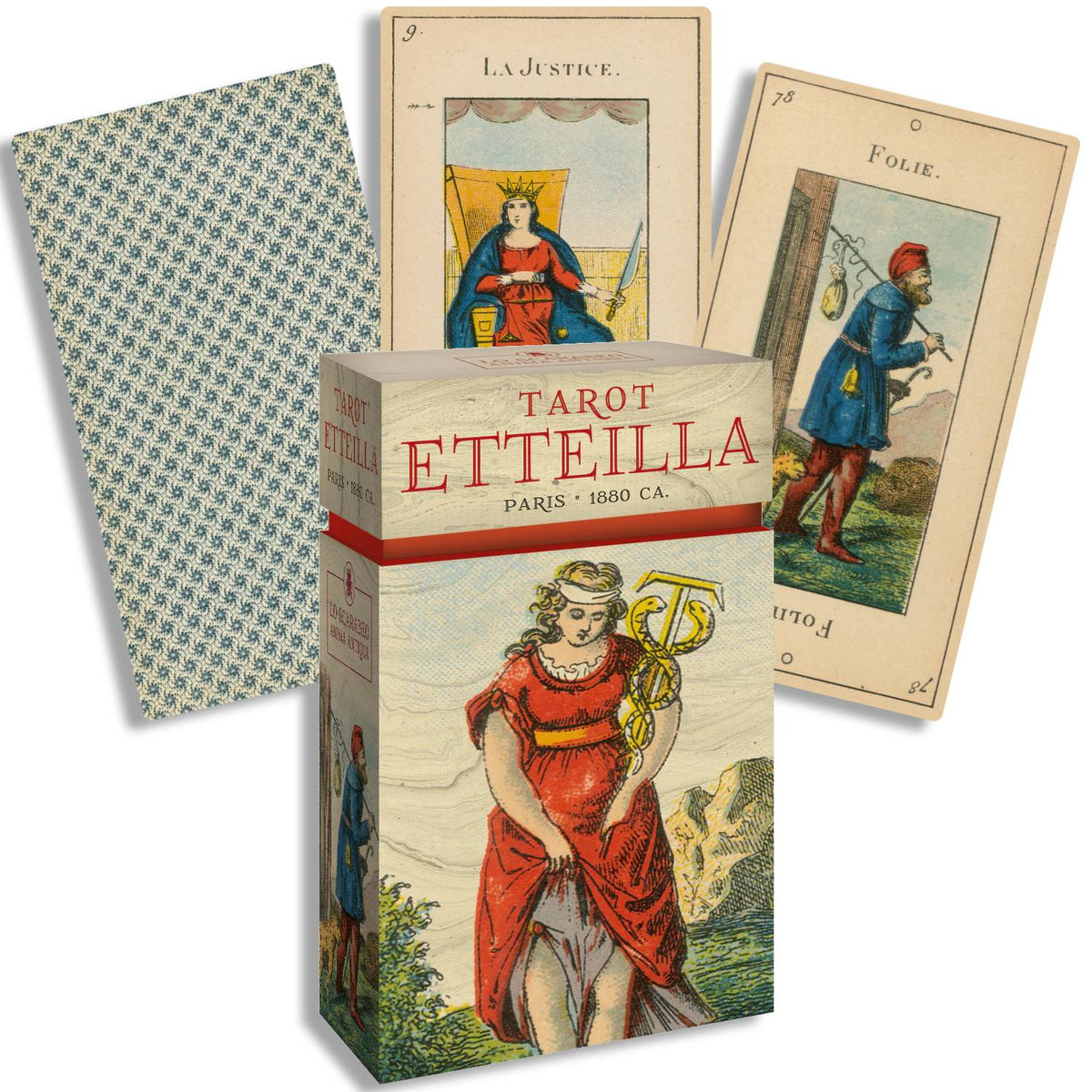 Tarot Etteilla Anima Antiqua - riboto leidimo Taro kortos | Lo Scarabeo
