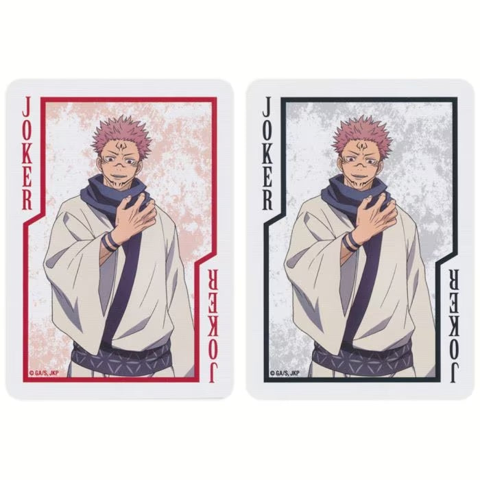 Bicycle Jujutsu Kaisen - žaidimo kortos