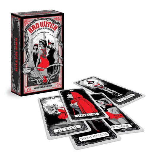 Bad Witch Tarot - Taro kortos ir vadovas | Fair Winds Press