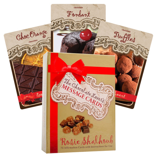 The Chocolate Lover's Message Cards - afirmacijų kortos