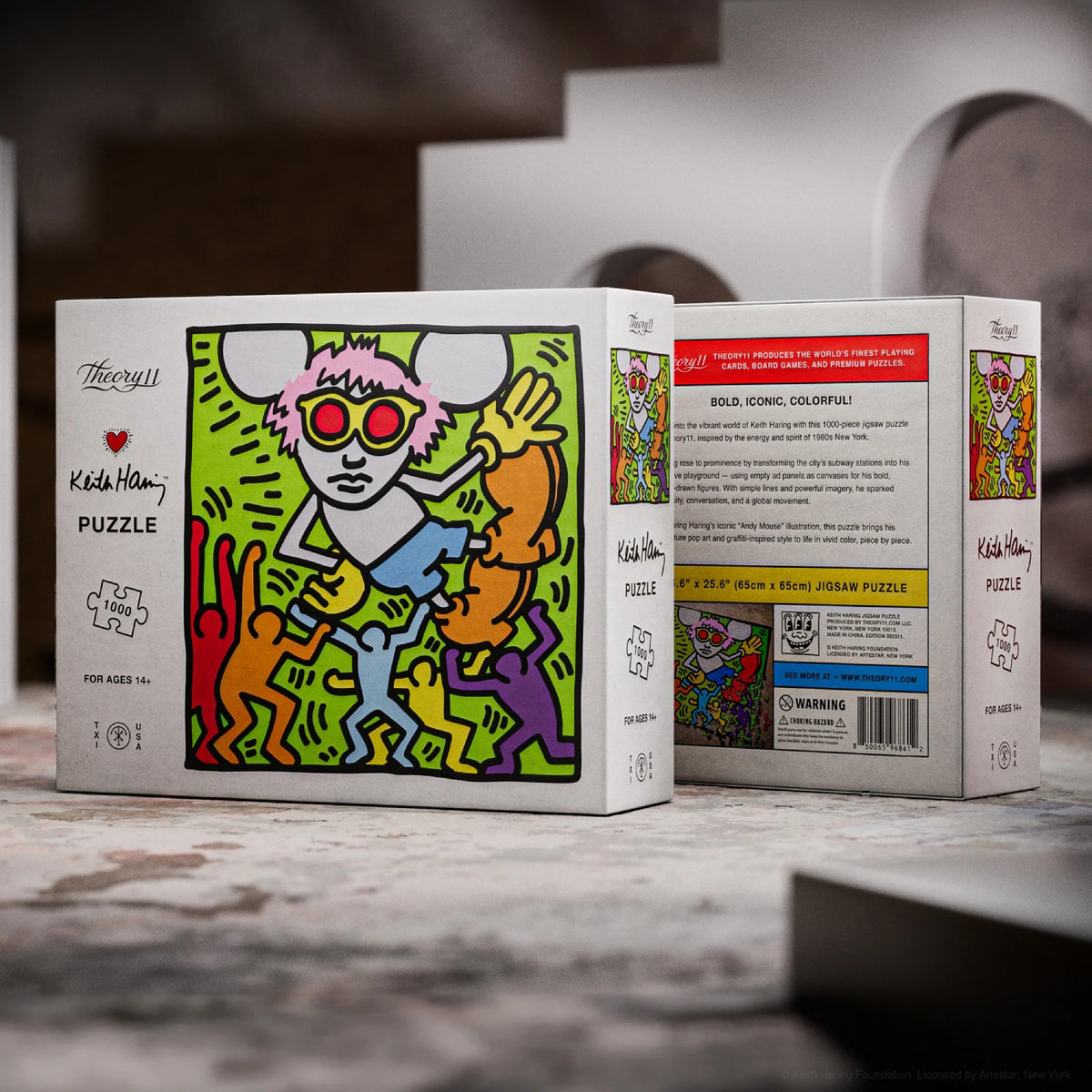 Keith Haring - 1000 detalių dėlionė | Theory11