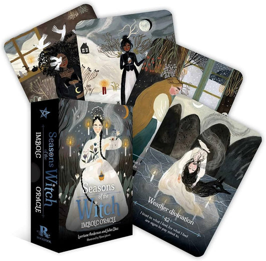 Seasons of the Witch Imbolc Oracle - 44 orakulo kortos