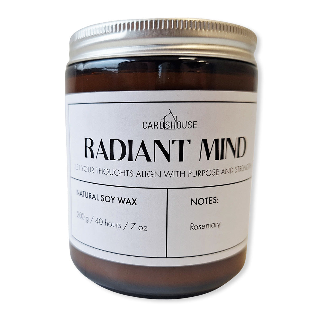 Clear Thinking (Radiant Mind) - rozmarinų žvakė | AW Gifts
