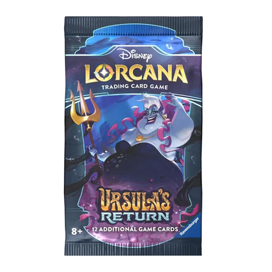 Disney Lorcana Ursula's Return - 12 kortų papildymas (anglų k.)