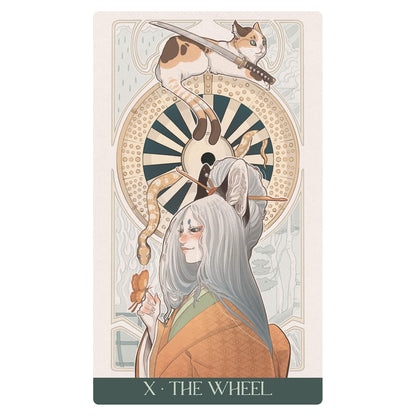 Japanese Art Nouveau Tarot Premium - Taro kortos | Lo Scarabeo