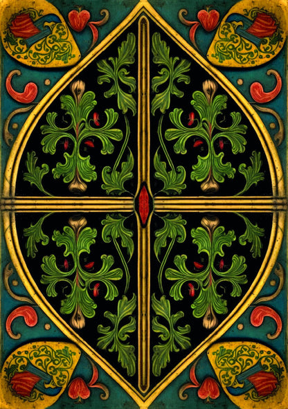 Medieval Lenormand Oracle - 36 kortos | Lo Scarabeo