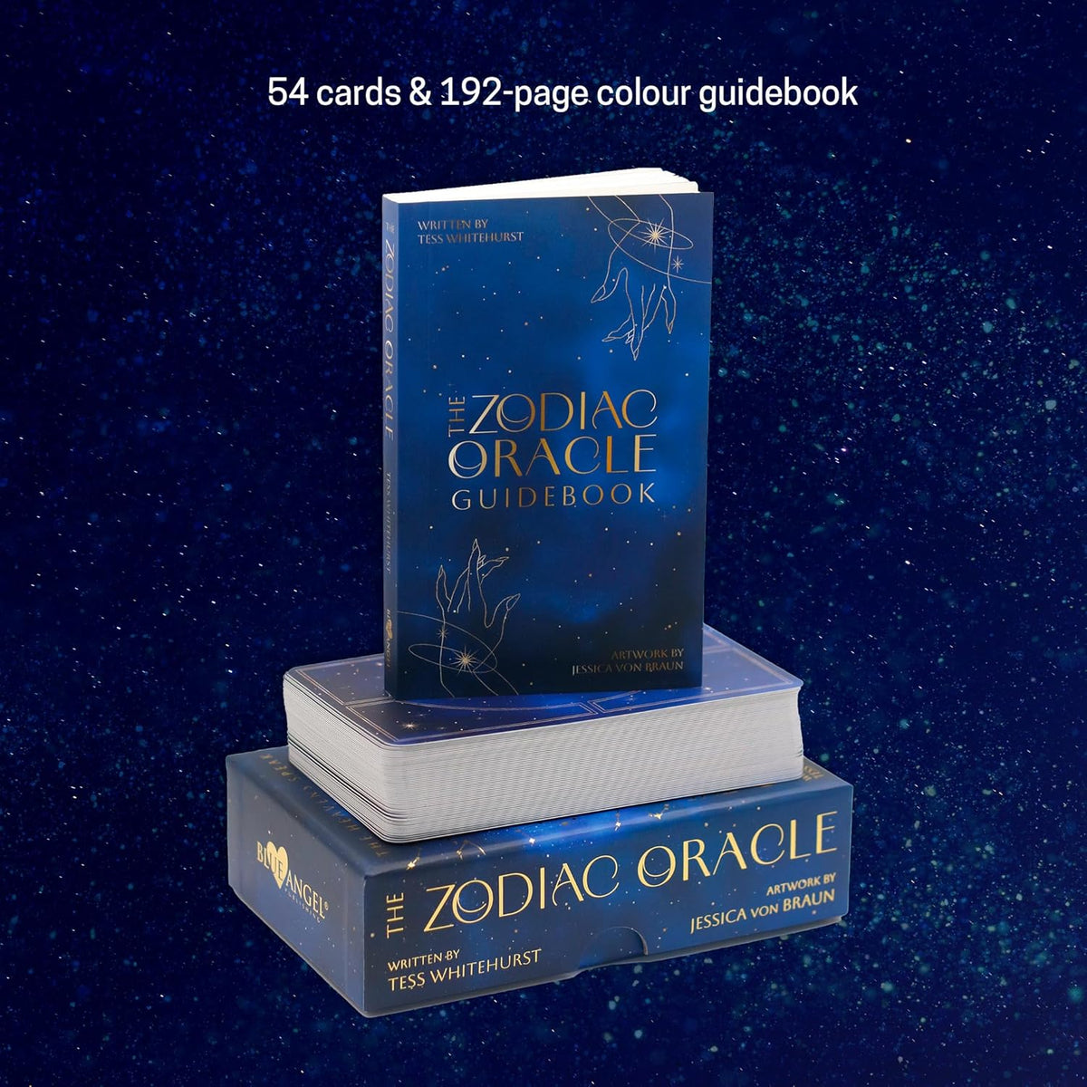 The Zodiac Oracle - astrologijos orakulo kortos | Blue Angel