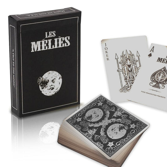 Les Melies Silver Limited Edition - žaidimo kortos | Difatta