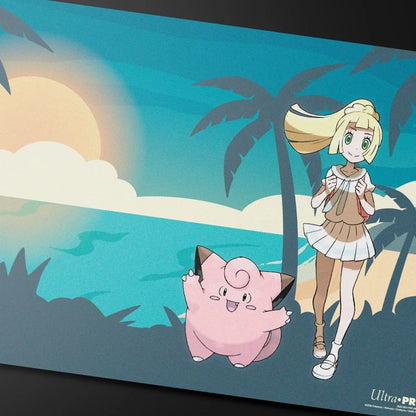 Lillie ir Clefairy - Pokémon žaidimo kilimėlis | Ultra PRO