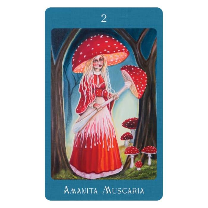 Mushroom Folk Oracle - orakulo kortos | Blue Angel