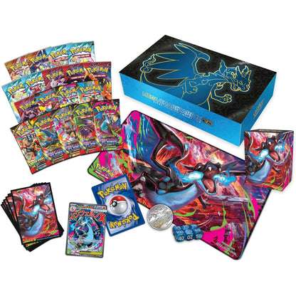 Pokémon Mega Charizard X ex Ultra Premium Collection - rinkinys (anglų k.)