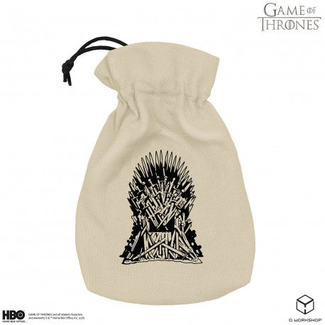 Q-Workshop Game of Thrones The Throne - kauliukų maišelis