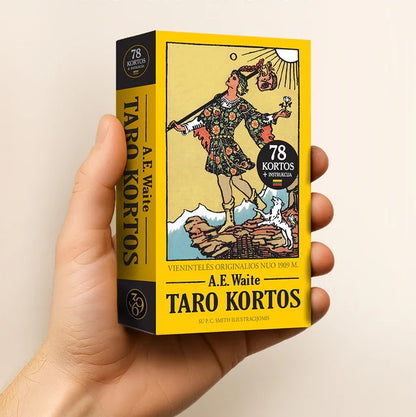A. E. Waite - taro kortos lietuvių kalba | 369 Cards
