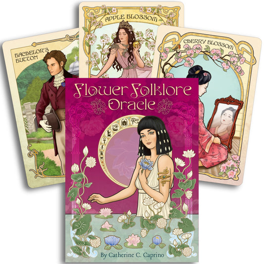 Flower Folklore Oracle - gėlių orakulo kortos | U.S. Games Systems