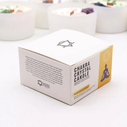 Chakra Crystal žvakė – Solar Plexus Chakra Ancient Wisdom