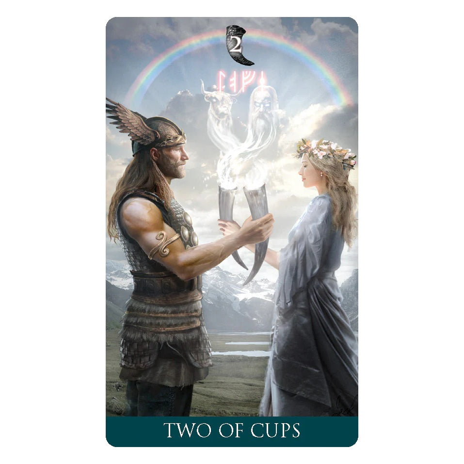 Mini Runic Tarot - mažo formato Taro kortos | Lo Scarabeo