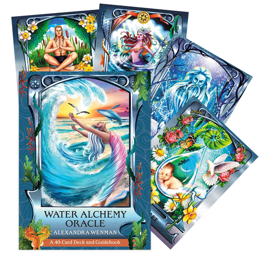 Water Alchemy Oracle - orakulo kortos | Findhorn Press