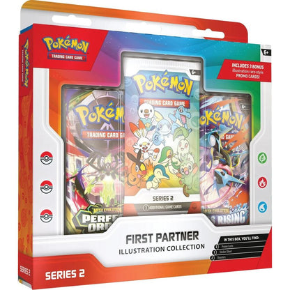 Pokémon First Partner Illustration Collection - Series 2 - kortų rinkinys