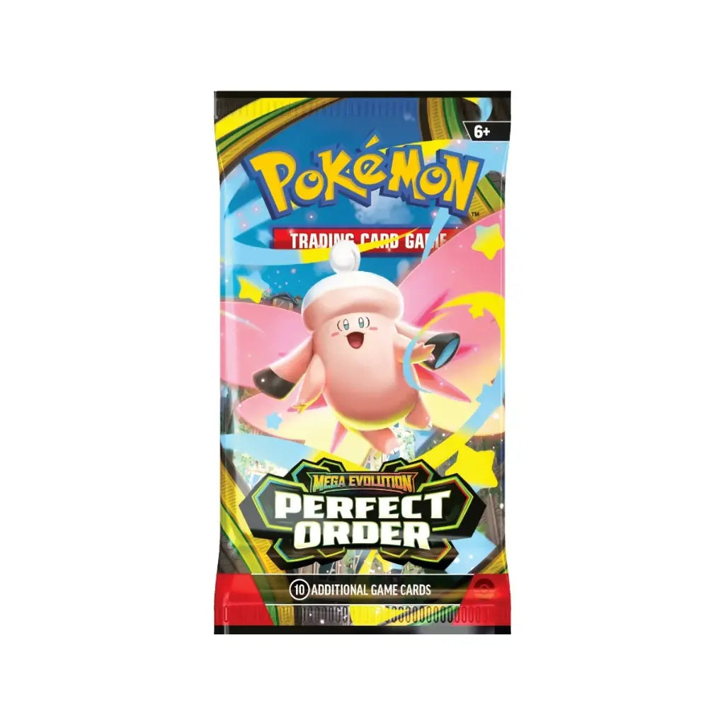 Pokémon Mega Evolution Perfect Order - kortų papildymo pakelis