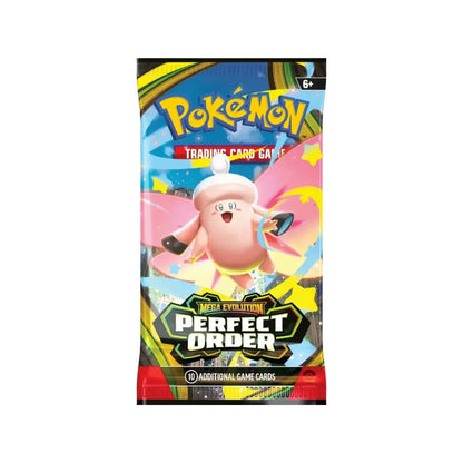 Pokémon Mega Evolution Perfect Order - kortų papildymo pakelis