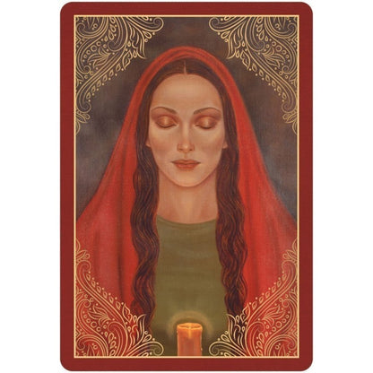 The Mystique of Magdalene Oracle - orakulo kortos | Blue Angel - kosmetinis defektas