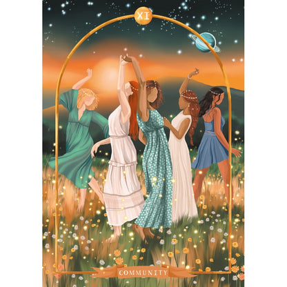 Goddess Astrology Oracle - orakulo kortos | Lo Scarabeo