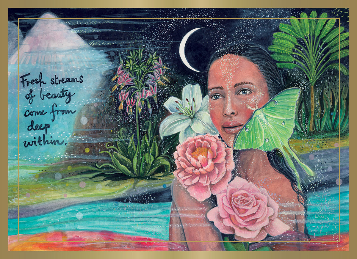 The Unfurling Goddess Inspiration - įkvėpimo kortos | Rockpool