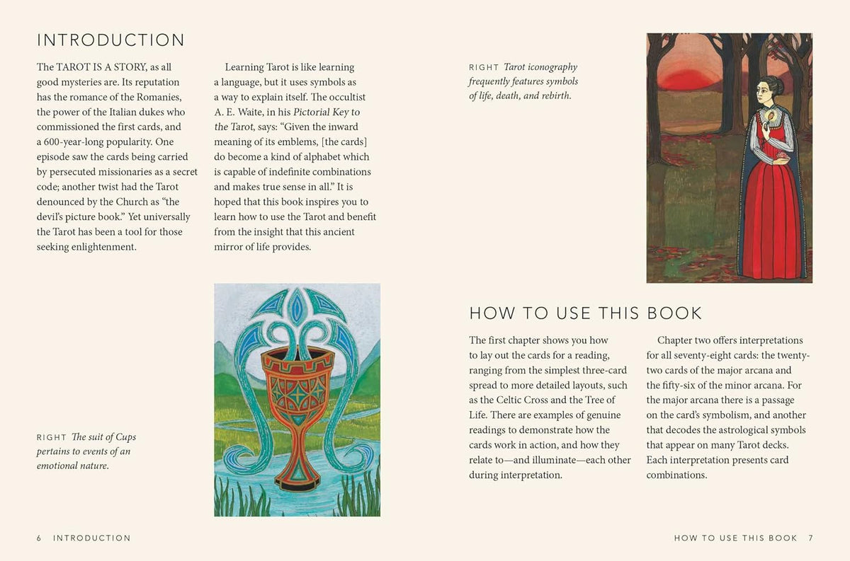 The Little Book of Tarot - Liz Dean knyga apie Taro | CICO Books