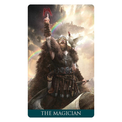 Mini Runic Tarot - mažo formato Taro kortos | Lo Scarabeo