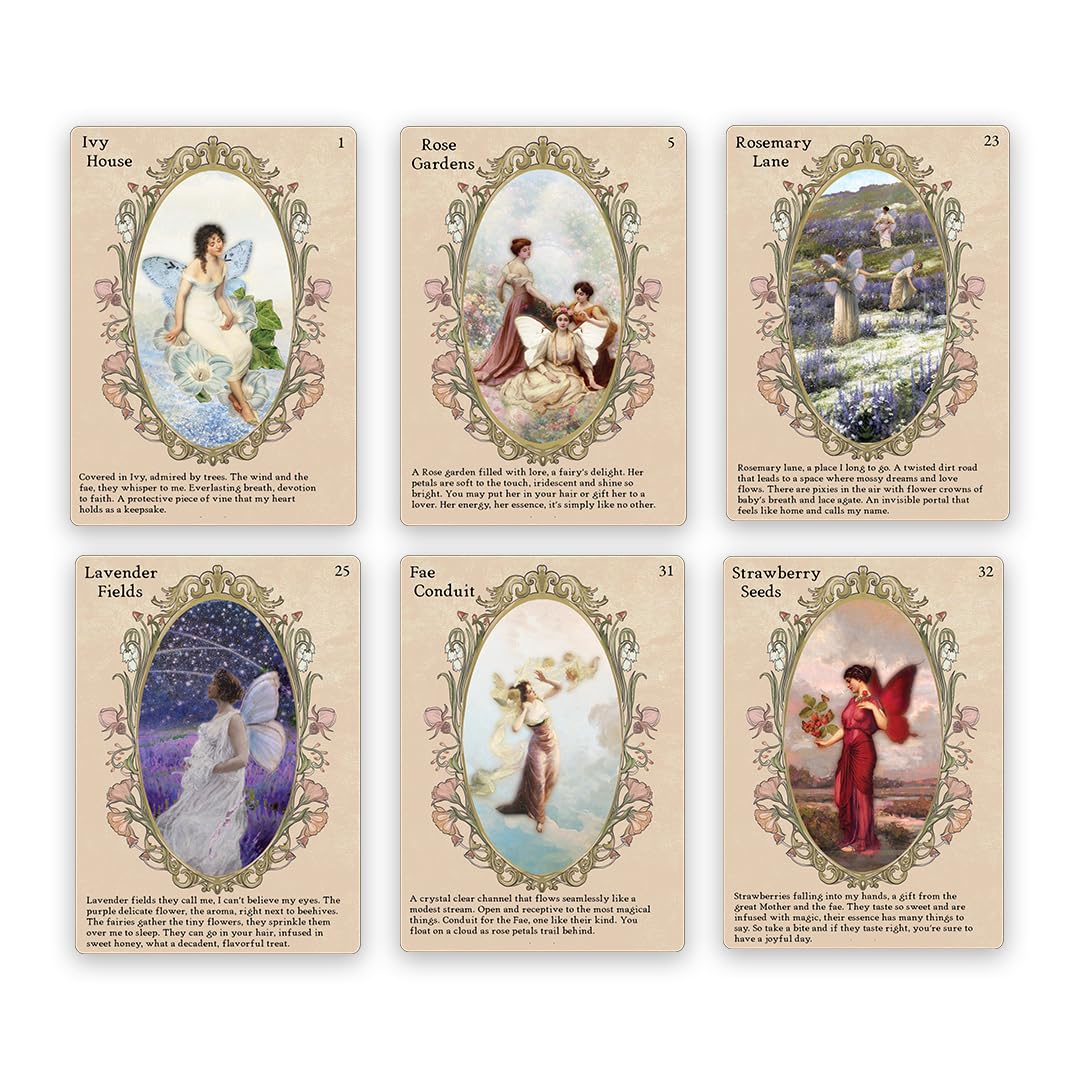Sisters of the Fae - orakulo kortos | Sacred Scribe Publishing