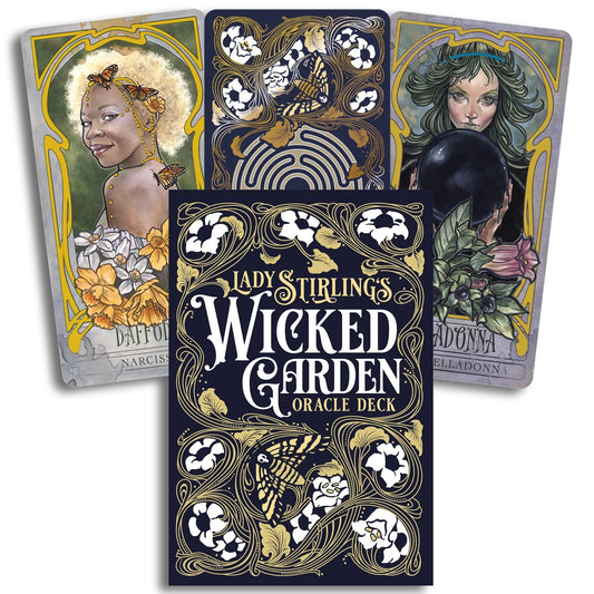 Lady Stirling's Wicked Garden - orakulo ir knygų rinkinys | U.S. Games