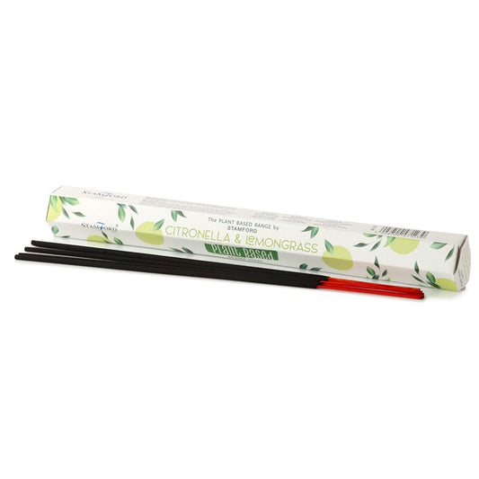 Stamford Premium Plant Based Citronella & Lemongrass - apie 20 smilkalų lazdelių