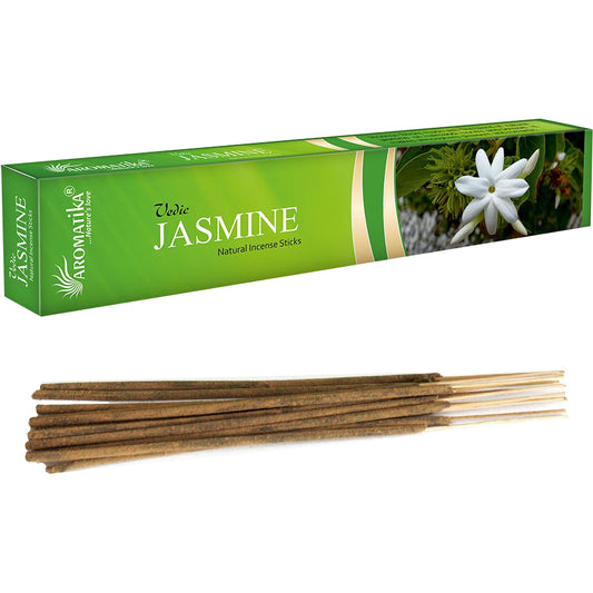 Aromatika Vedic Jasmine - jazminų smilkalai, 15 g