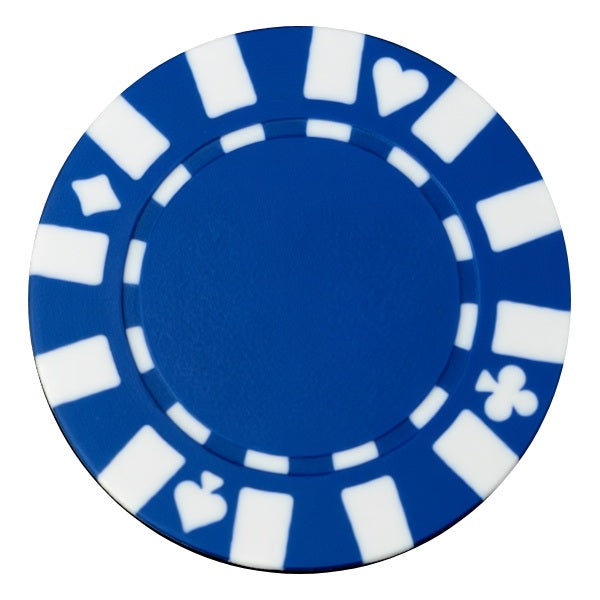 Star - mėlyni pokerio žetonai, 50 vnt.