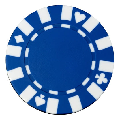 Star - mėlyni pokerio žetonai, 50 vnt.