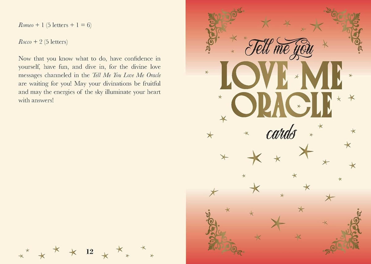 Tell Me You Love Me Oracle - orakulo kortos | Rockpool